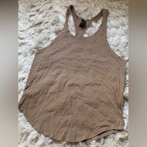 Alphalete Men’s Tan Stringer Tank Top